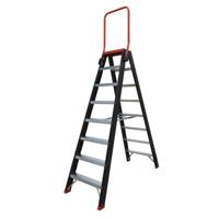 Altrex dubbel oploopbare trap - Taurus - TDO 8 - max. werkhoogte 3,90 m - 2 x 8 treden