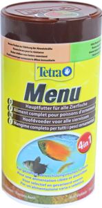 Tetra Menu 4 in 1 Compleet Tropisch Visvoer - 250ml voor Vitaliteit & Kleurversterking