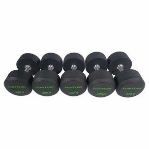 Tunturi Pro PU dumbells 34-42 kg set