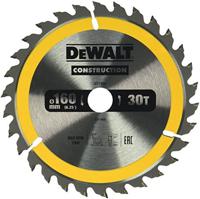 DeWalt Accessoires Cirkelzaagblad 160x20x30t, positief 10°, kerf 2,5mm - DT1932-QZ - thumbnail