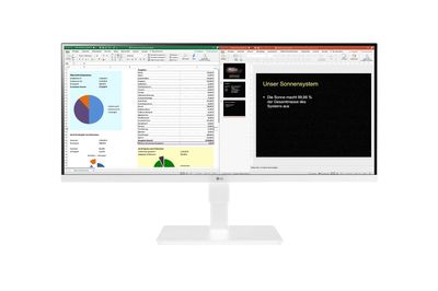 LG 34BN670-W computer monitor 86,4 cm (34 ) 2560 x 1080 Pixels UltraWide Quad HD LED Wit