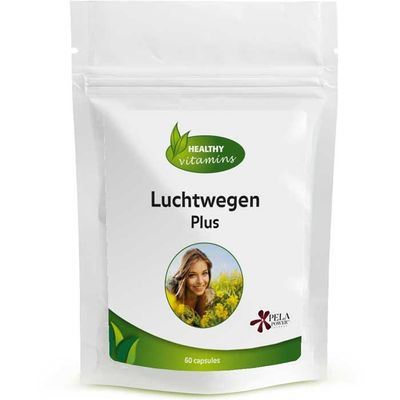 30% Stapelkorting | Luchtwegen Plus | 60 capsules | Vitaminesperpost.nl