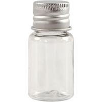 Creativ Company Potje met schroefdop, h: 48 mm, d 23,5 mm, 13 ml, 10 stuk/ 1 doos Creativ Company Potje met schroefdop, h: 48 mm, d 23,5 mm, 13 ml, 10 stuk/ 1 doos