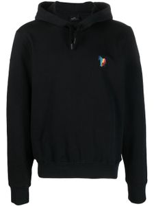 PS Paul Smith hoodie à logo imprimé - Noir