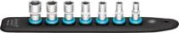 HAZET SmartRail met 7 steekplaatsen 850-SR/7 · 1/4 inch (6,3 mm) vierkant hol · Buiten-zeskant-tractieprofiel · 7-delig · 5,5 · 6 · 7 · 8 · 10 · 11 ·