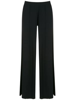 Lygia & Nanny pantalon évasé plissé - Noir