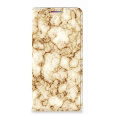 Motorola Moto G60s | Standcase | Marmer Goud