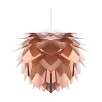 Umage Silvia Mini hanglamp copper - met koordset wit - Ø 32 cm