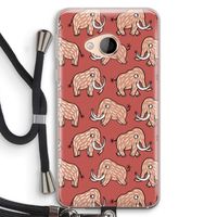 Mammoet: HTC U Play Transparant Hoesje met koord