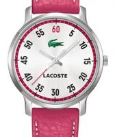 Horlogeband Lacoste 2000567 / LC-41-3-14-2199 Leder Roze 20mm