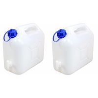 2x Jerrycan voor water 5 liter - thumbnail