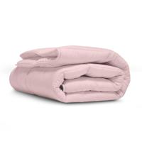 Dekbed Easy Dekbed Stone Washed Roze - Easy - zonder overtrek - 140x200 cm (Eenpersoons) - Zydante - 300 gr per m² - Dekbed-Discounter.nl