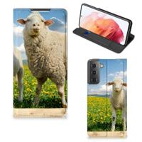 Samsung Galaxy S21 | Hoesje maken | Schaap en Lammetje Samsung Galaxy S21 | Hoesje maken | Schaap en Lammetje
