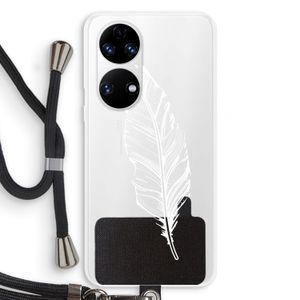 Pluim: Huawei P50 Transparant Hoesje met koord