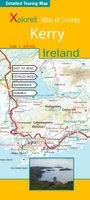 Wegenkaart - landkaart - Fietskaart Kerry (Ierland) | Xploreit Maps