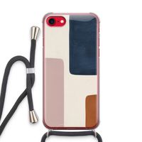 Geo #5: iPhone SE 2020 Transparant Hoesje met koord