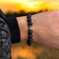 Steenbok Armband Lavasteen - Sieraden - Spiritueelboek.nl
