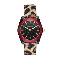 Horlogeband Michael Kors MK2855 Leder Bi-Color 20mm - thumbnail