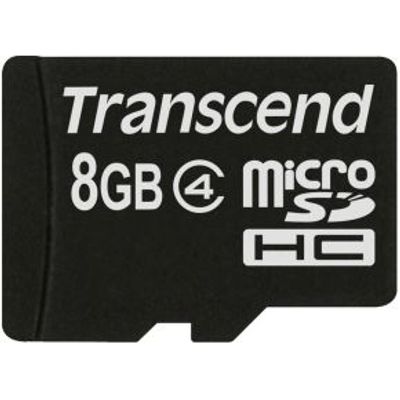 Transcend microSDHC 8GB Class 4