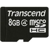 Transcend TS8GUSDC4 flashgeheugen 8 GB MicroSDHC Klasse 4 - thumbnail