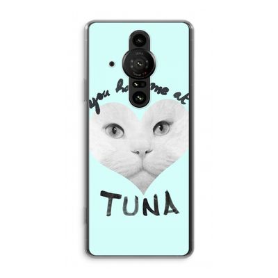 You had me at tuna: Sony Xperia Pro-I Transparant Hoesje