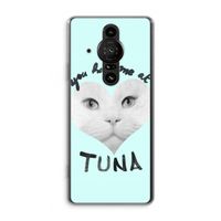 You had me at tuna: Sony Xperia Pro-I Transparant Hoesje