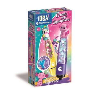 CLEMENTONI - Creëer je eigen fluorescerende lampen - Trendy dieren