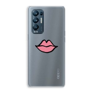 Kusje: Oppo Find X3 Neo Transparant Hoesje