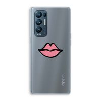 Kusje: Oppo Find X3 Neo Transparant Hoesje