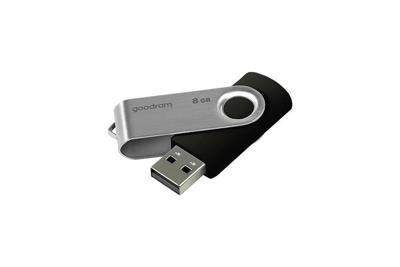 Goodram UTS2 USB flash drive 8 GB USB Type-A 2.0 Zwart, Zilver