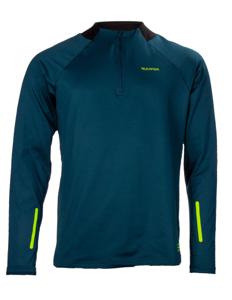 Rucanor Doug half zip l/sl Hardloopshirt Heren Blauw maat M