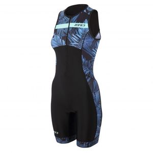 Zone3 Activate plus tropical palm trisuit mouwloos dames XL