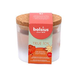 Bolsius geurkaars in glas true joy oriental softness 66x83 mm