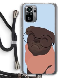 Ludo: Xiaomi Redmi Note 10S Transparant Hoesje met koord
