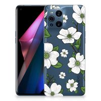 OPPO Find X3 | X3 Pro TPU Case Dogwood Flowers - thumbnail