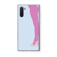 Pink panty: Samsung Galaxy Note 10 Transparant Hoesje
