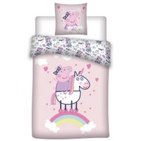 Peppa Pig Dekbedovertrek Unicorn