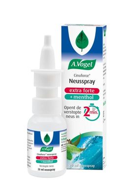 Cinuforce neusspray extra sterk + menthol