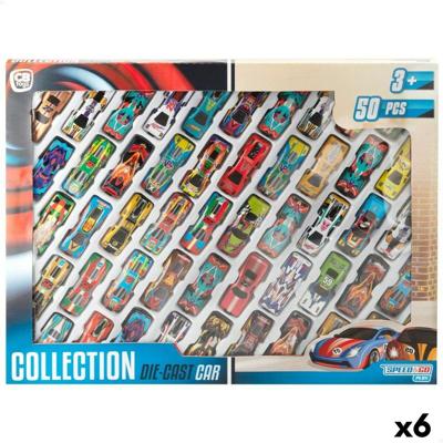Voertuig Speelset Speed & Go 7,5 x 2 x 3 cm (6 Stuks)