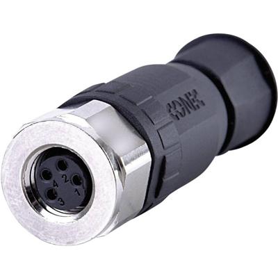 Conec 42-00010 Sensor/actuator connector, niet geassembleerd M8 Aantal polen (sensoren): 3 Bus, recht 1 stuk(s)