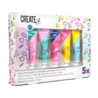 Create It! poptastic handcreme & bodylotion 5-pack