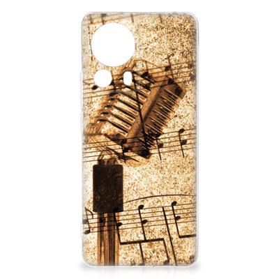 Xiaomi 13 Lite | Siliconen hoesje | met foto Bladmuziek