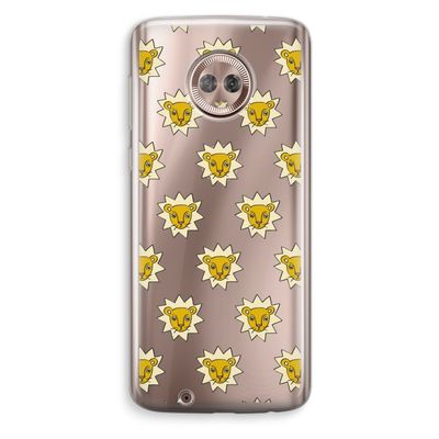 Leeuwenkoppen: Motorola Moto G6 Transparant Hoesje
