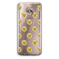 Leeuwenkoppen: Motorola Moto G6 Transparant Hoesje