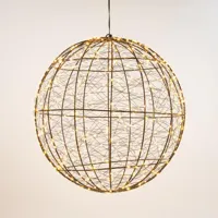 Bal metaal 500led fl. d35cm cw