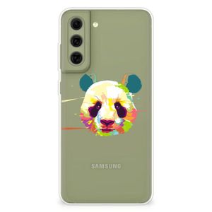 Samsung Galaxy S21FE Telefoonhoesje met Naam Panda Color