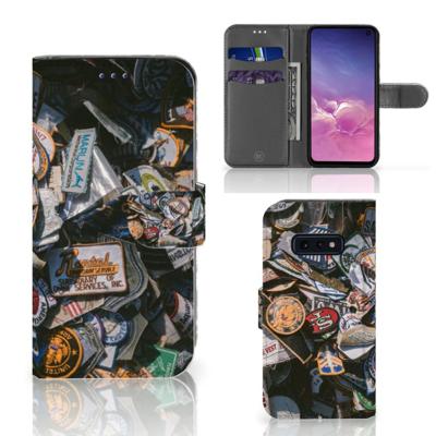 Samsung Galaxy S10e | Telefoonhoesje met foto | Badges | Portemonnee hoesje