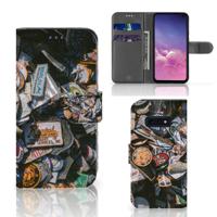 Samsung Galaxy S10e | Telefoonhoesje met foto | Badges | Portemonnee hoesje Samsung Galaxy S10e | Telefoonhoesje met foto | Badges | Portemonnee hoesje