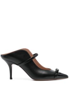 Malone Souliers mules Blanca 70 mm en cuir - Noir