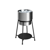 Patio Accessory Stand Ø22 + Wine Bucket Ø22